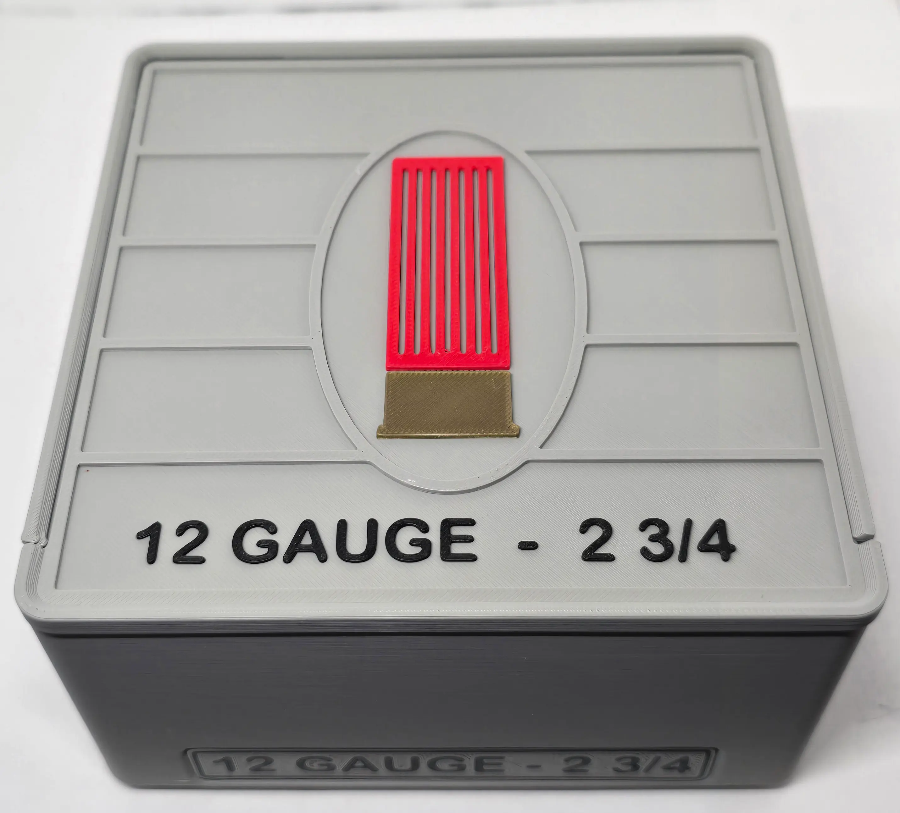 Angled top view of open 12 Gauge ForgeBox