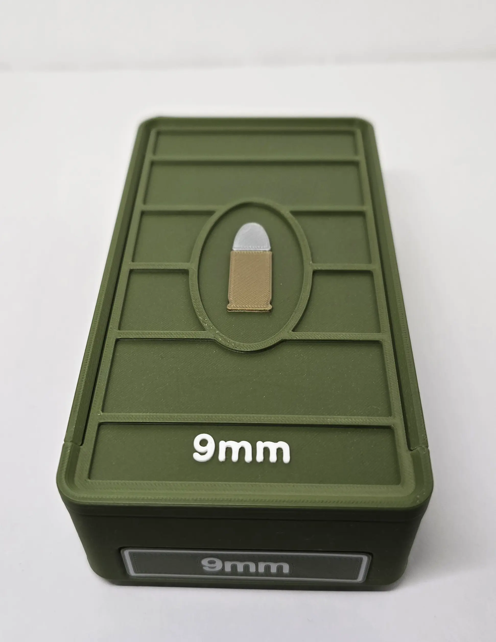 Angled top view of open 9mm ForgeBox